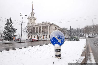 Непогода привела к коллапсу в Севастополе